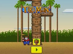 Tiki Man Title Screen